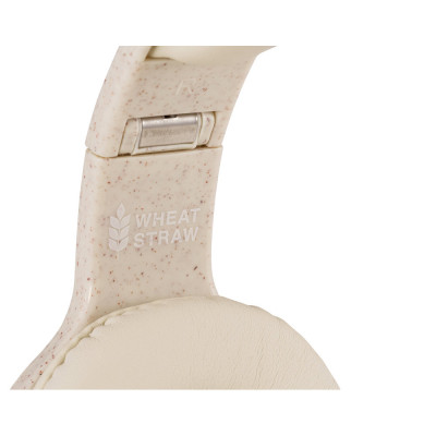 FEYNMAN. Auscultadores sem fios dobráveis com 4h de autonomia em palha de trigo e ABS